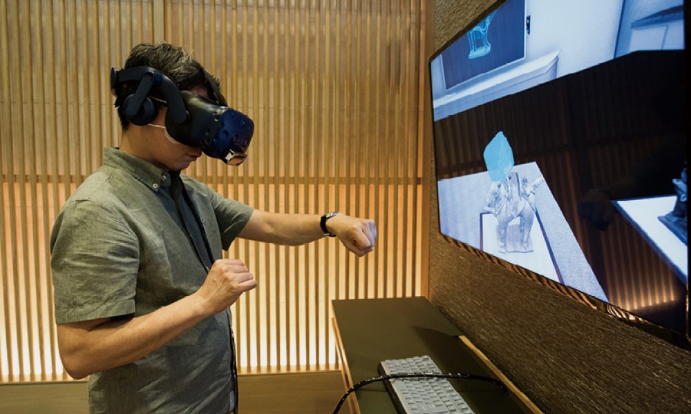 국립중앙박물관 보존과학실 VR 체험